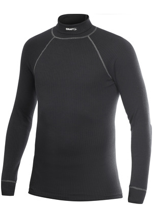 Craft Be Active ondershirt met kol en lange mouw Zwart 194035
